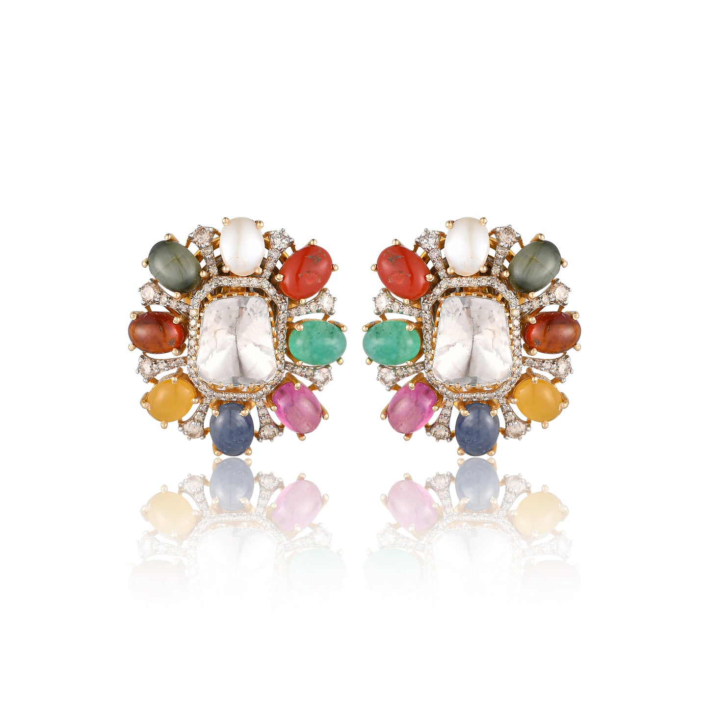 Navratan Choker cum Bracelet