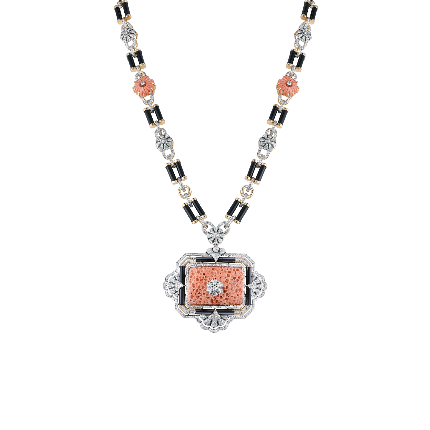 Aurora Coral Necklace