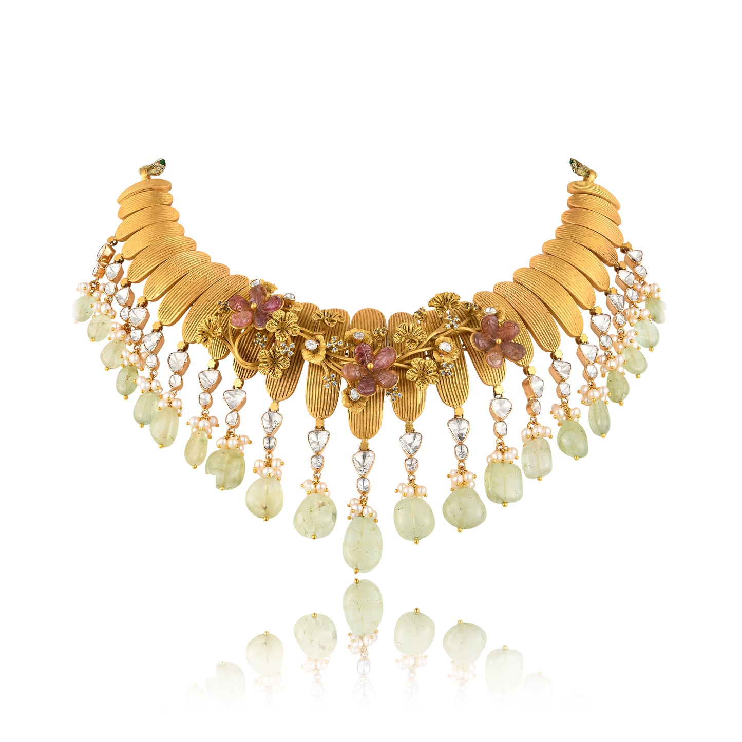 Floral Gold Necklace